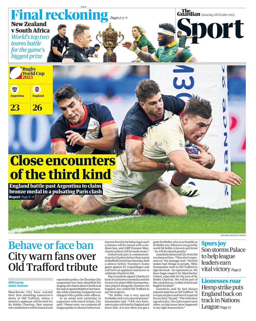 The Guardian Newspaper Preview Pages