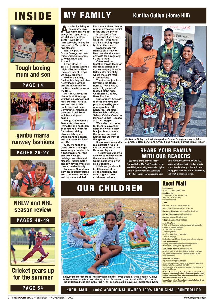 Koori Mail Preview Pages