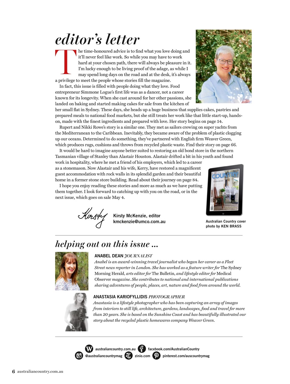 Australian Country Preview Pages