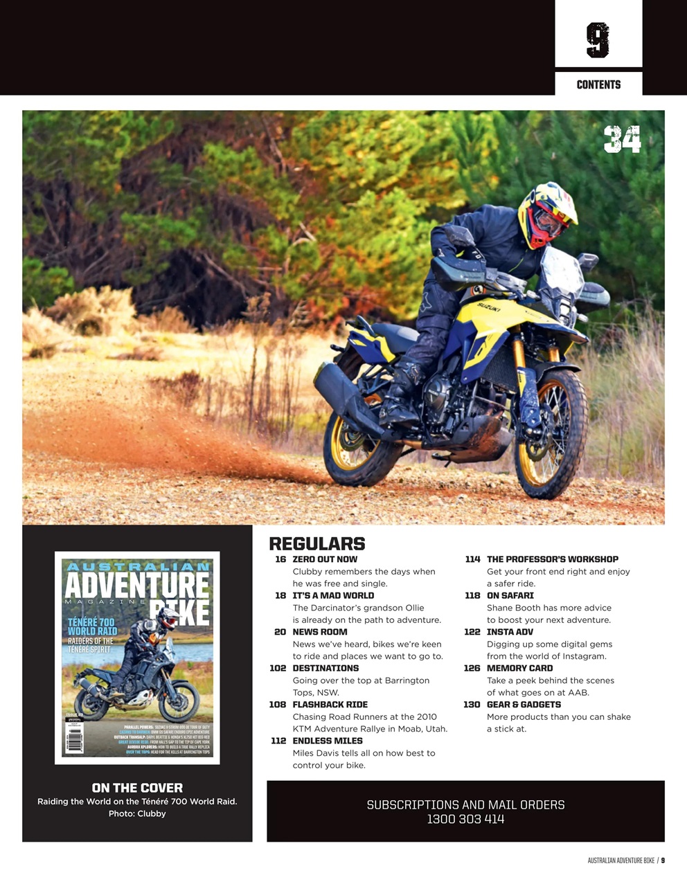 Australian Adventure Bike Preview Pages