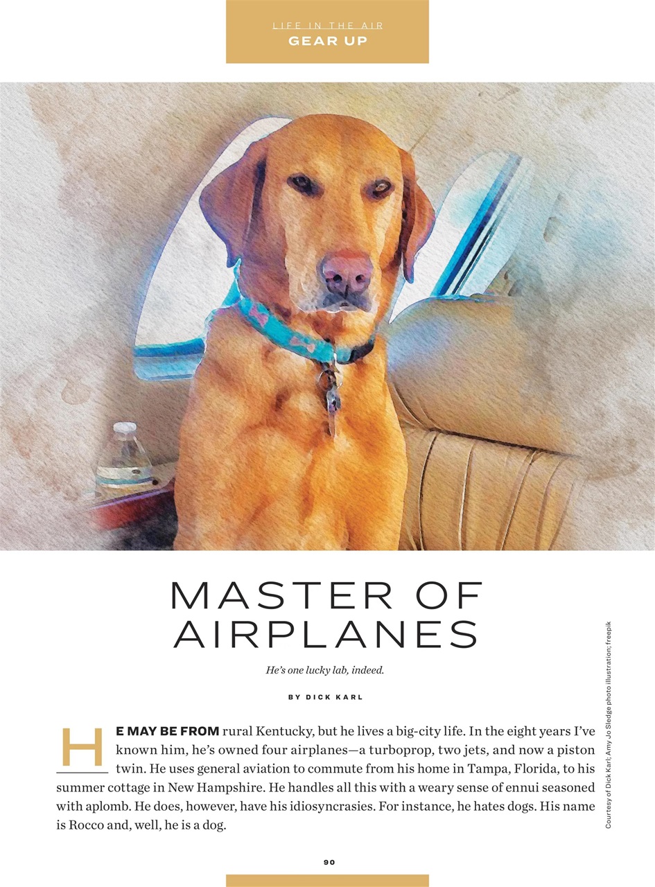 FLYING Magazine Preview Pages