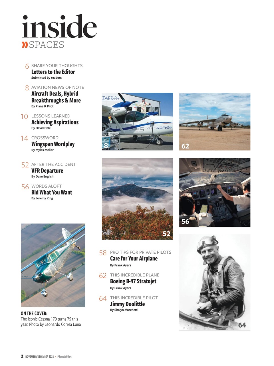 Plane & Pilot Preview Pages