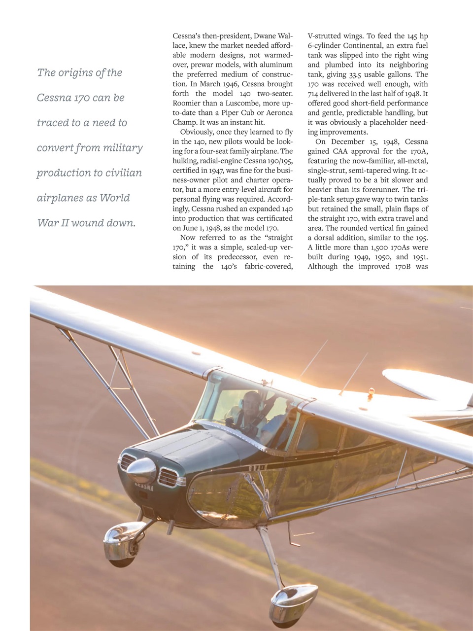 Plane & Pilot Preview Pages