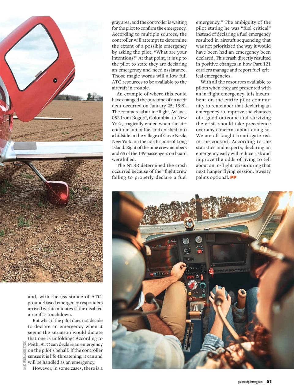 Plane & Pilot Preview Pages