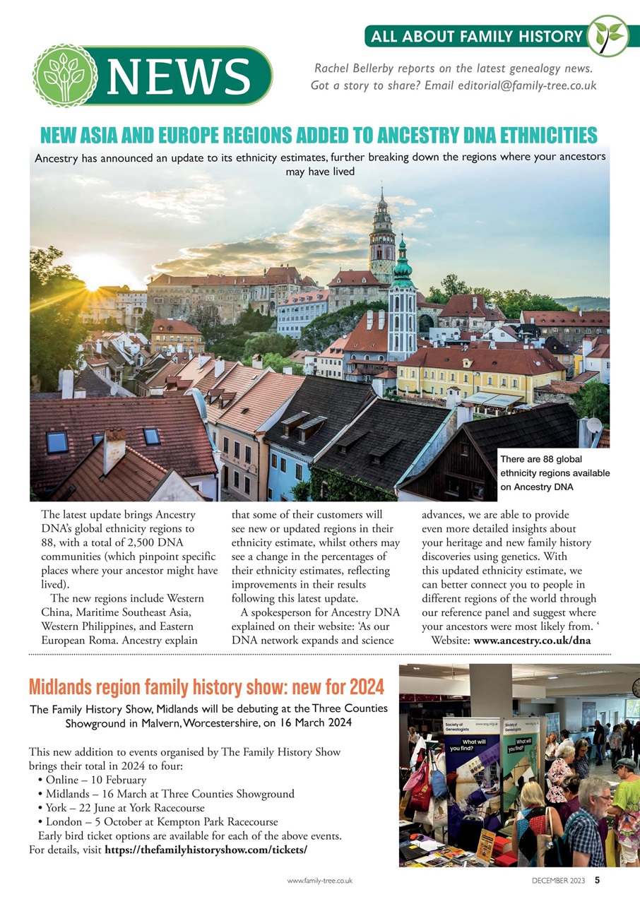 Family Tree Preview Pages