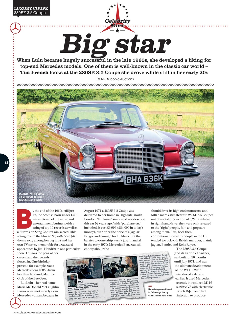 Classic Mercedes Preview Pages