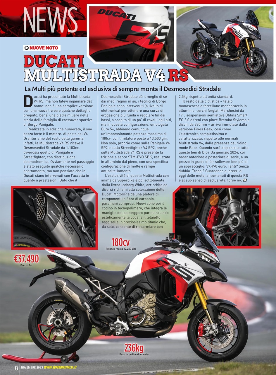 Superbike Italia Preview Pages