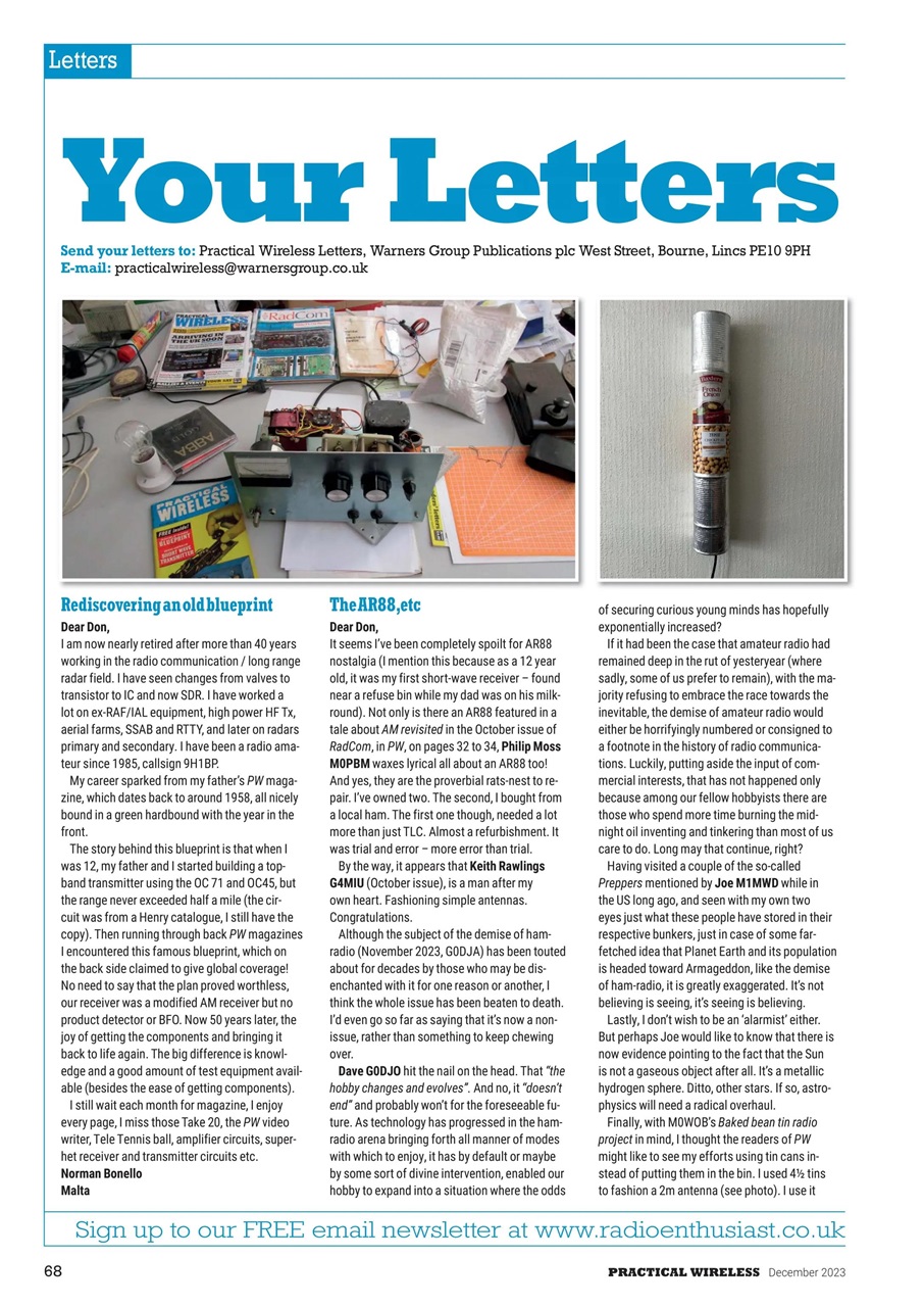 Practical Wireless Preview Pages