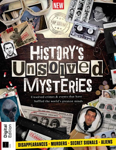 About History Bookazine issue History's Unsolved Mysteries Fourth Edition