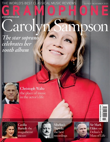 Gramophone issue Novemeber 2023