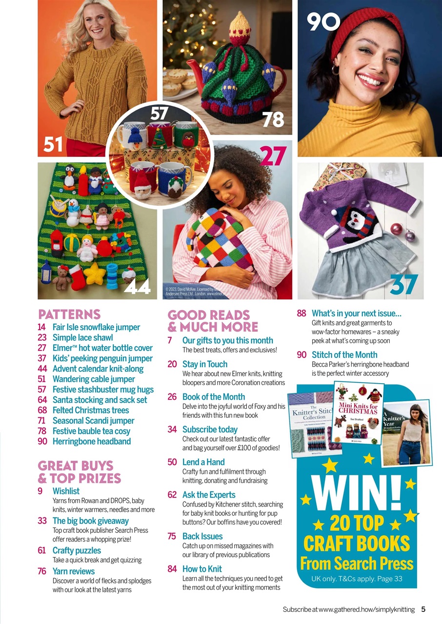 Simply Knitting Preview Pages