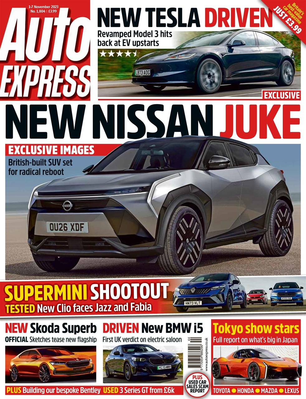 Auto Express Preview Pages