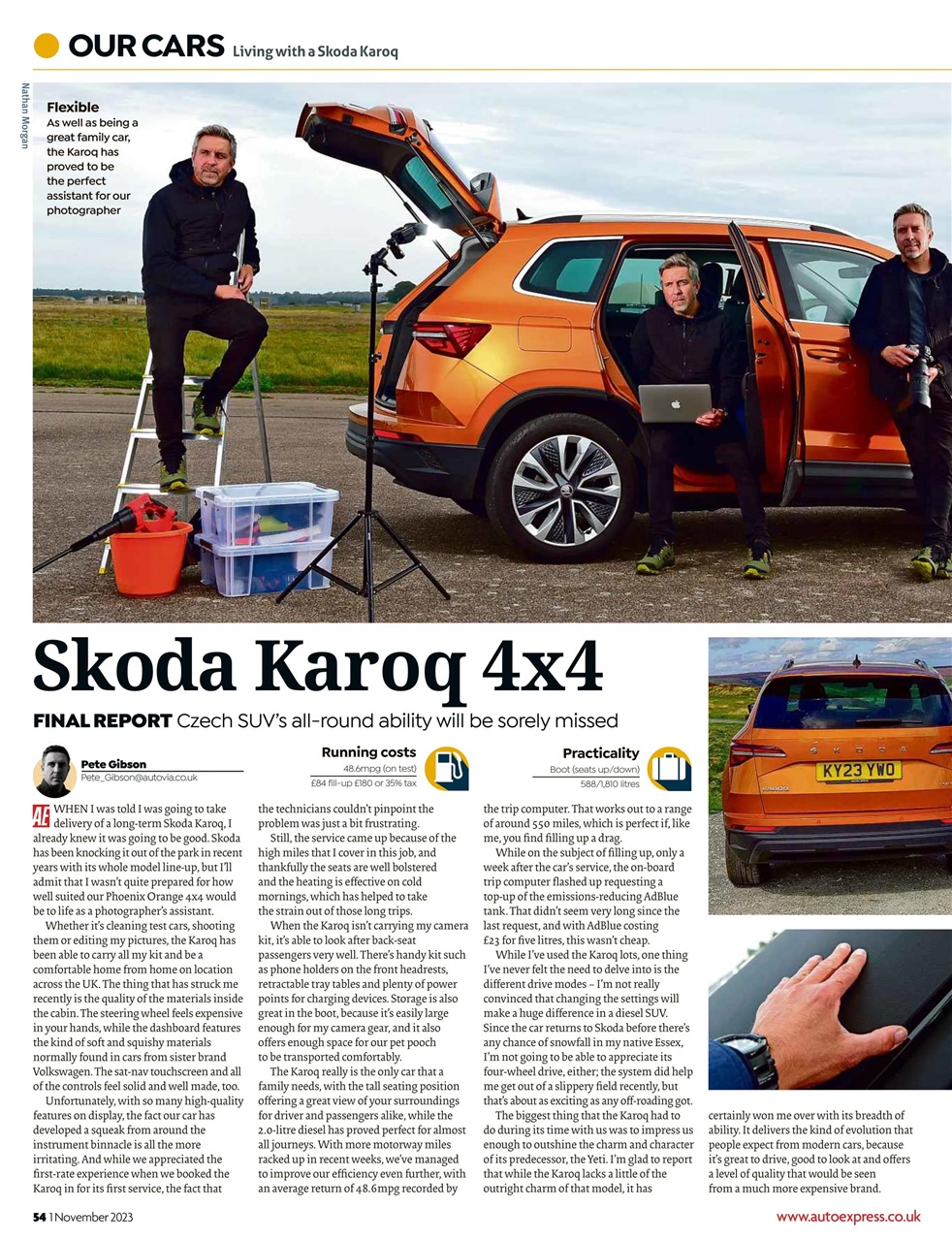 Auto Express Preview Pages