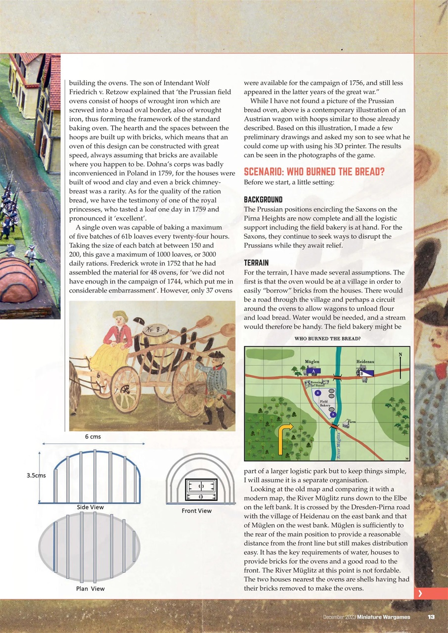 Miniature Wargames Preview Pages