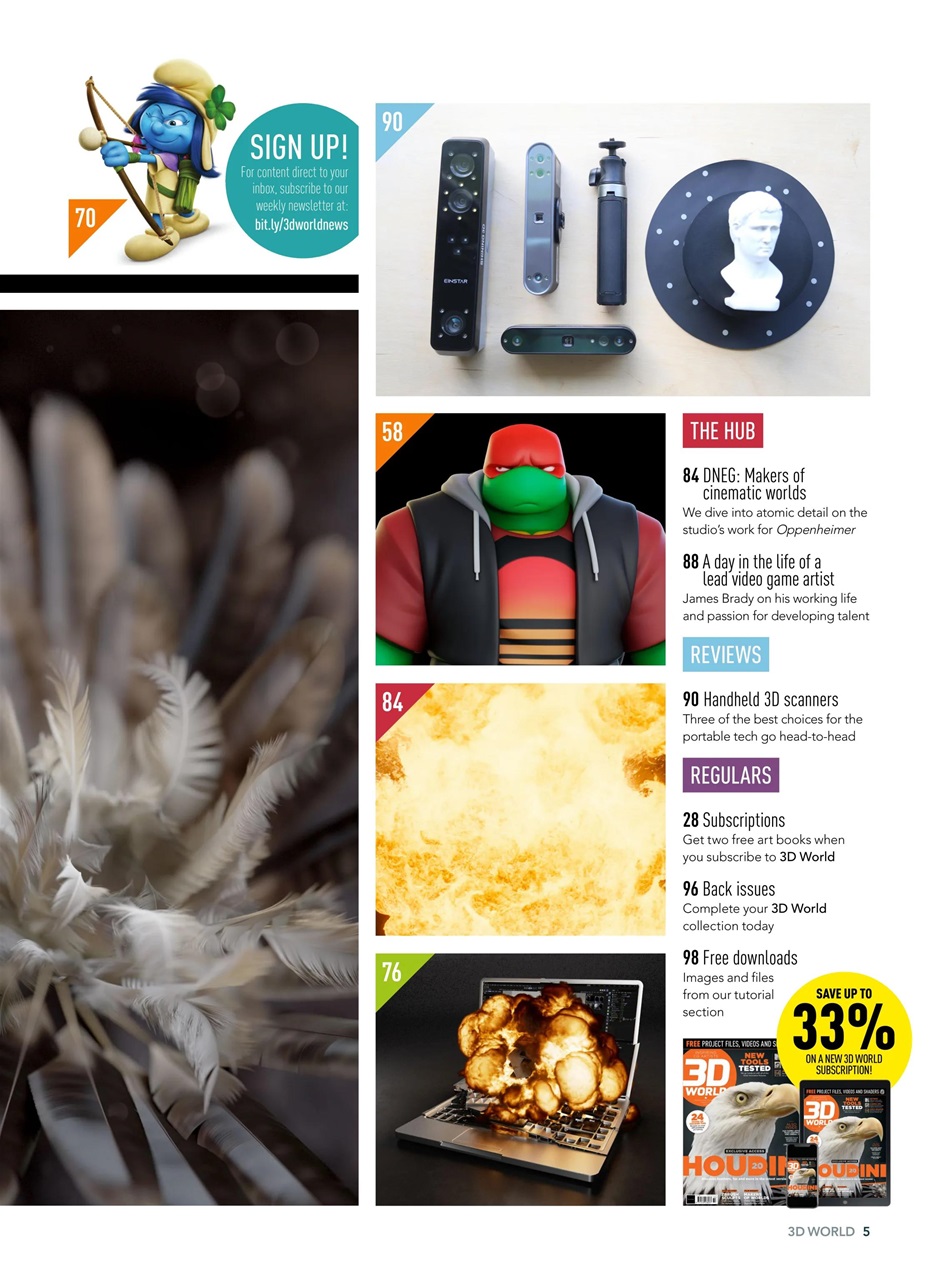 3D World Preview Pages