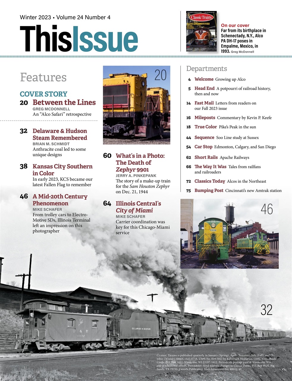 Classic Trains Preview Pages