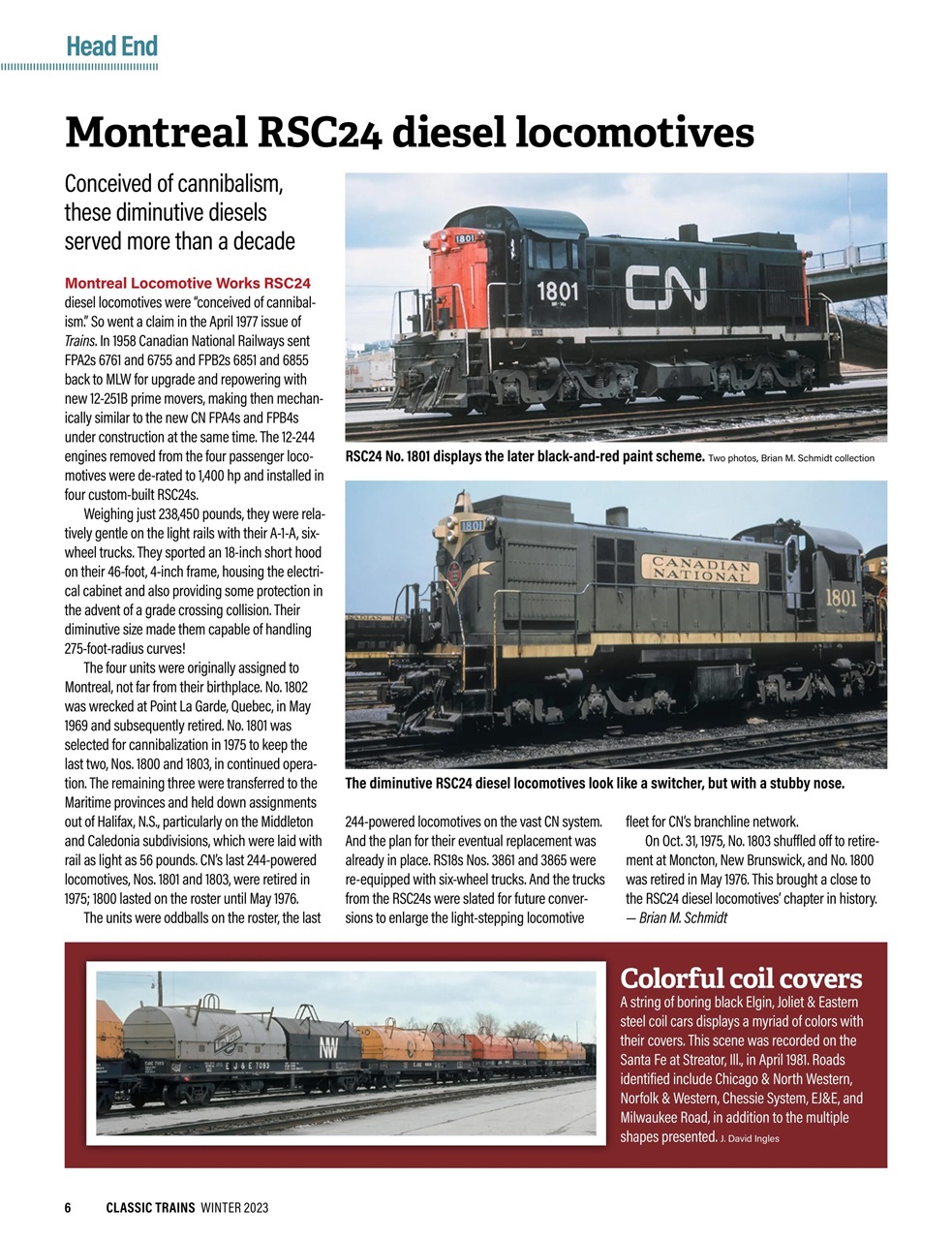 Classic Trains Preview Pages