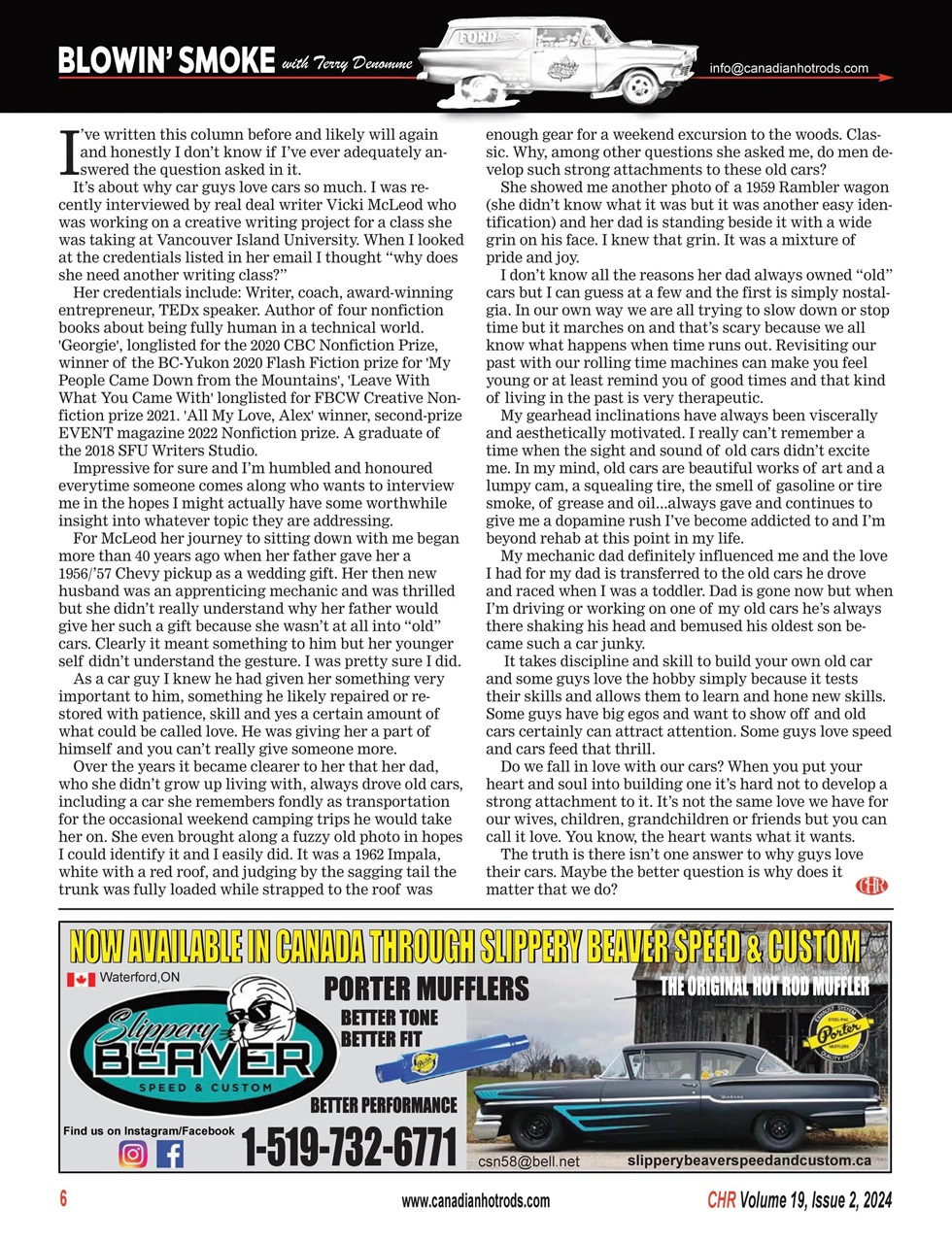 Canadian Hot Rods Preview Pages