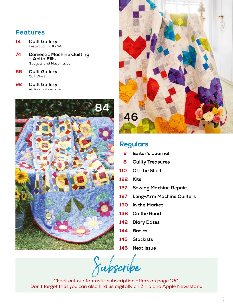 Quilters Companion Preview Pages