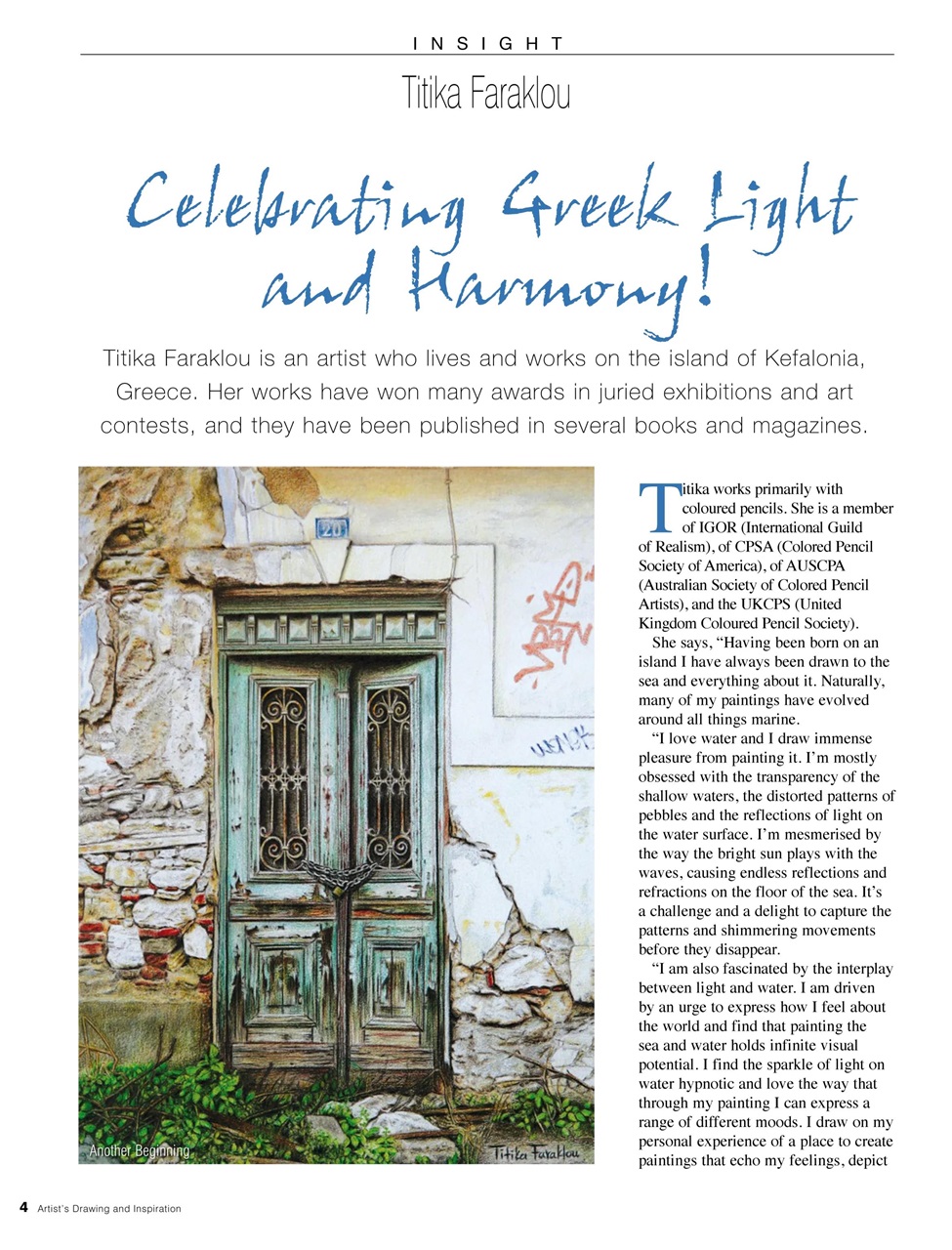 Australian Drawing and Inspiration Preview Pages