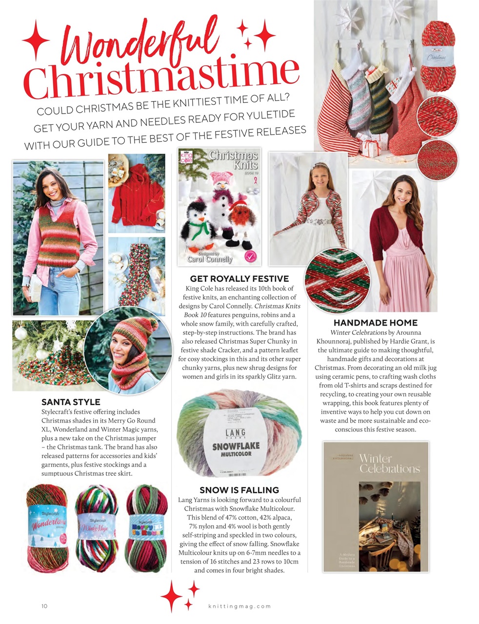 Knitting Preview Pages