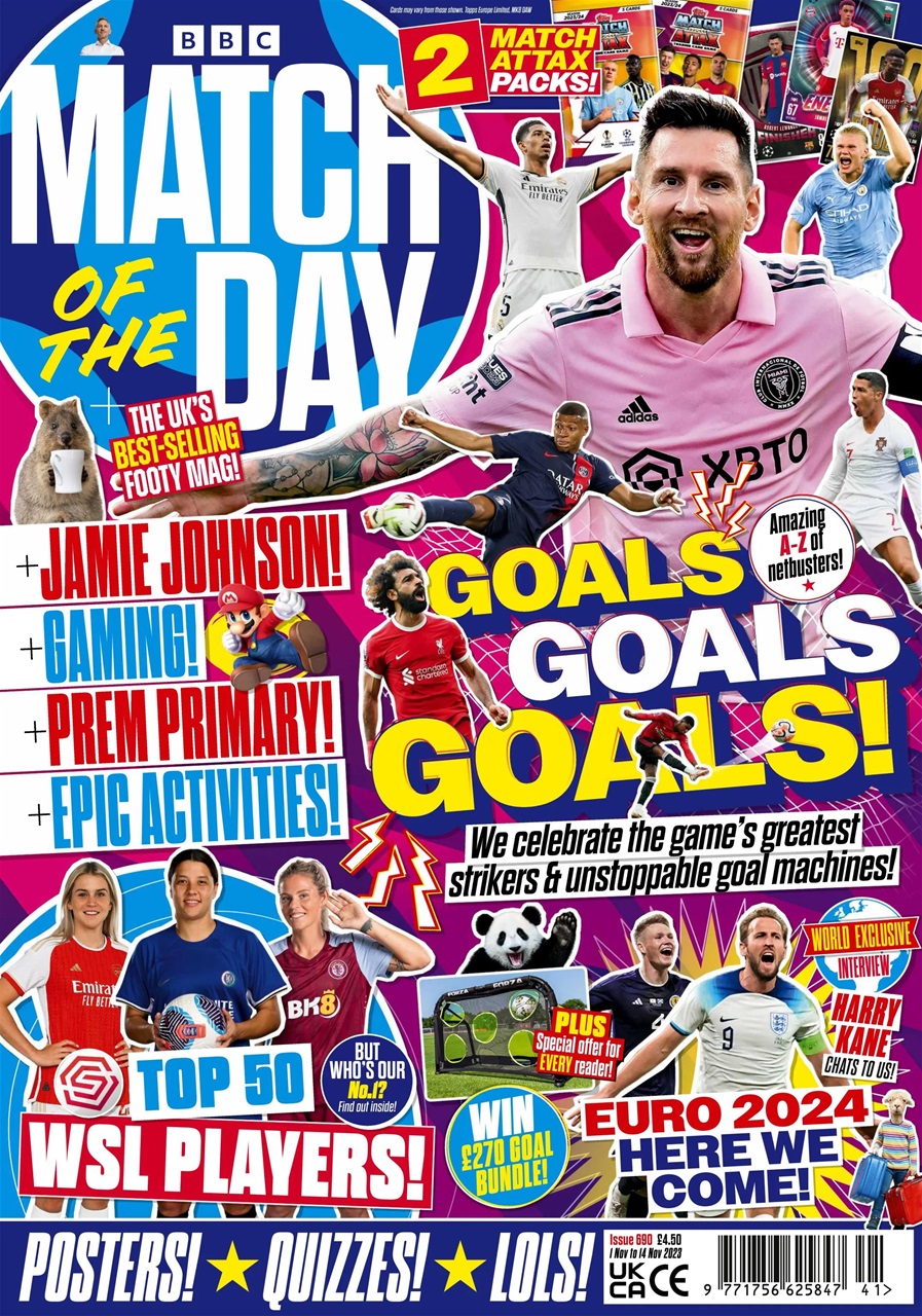 Match of the Day Preview Pages