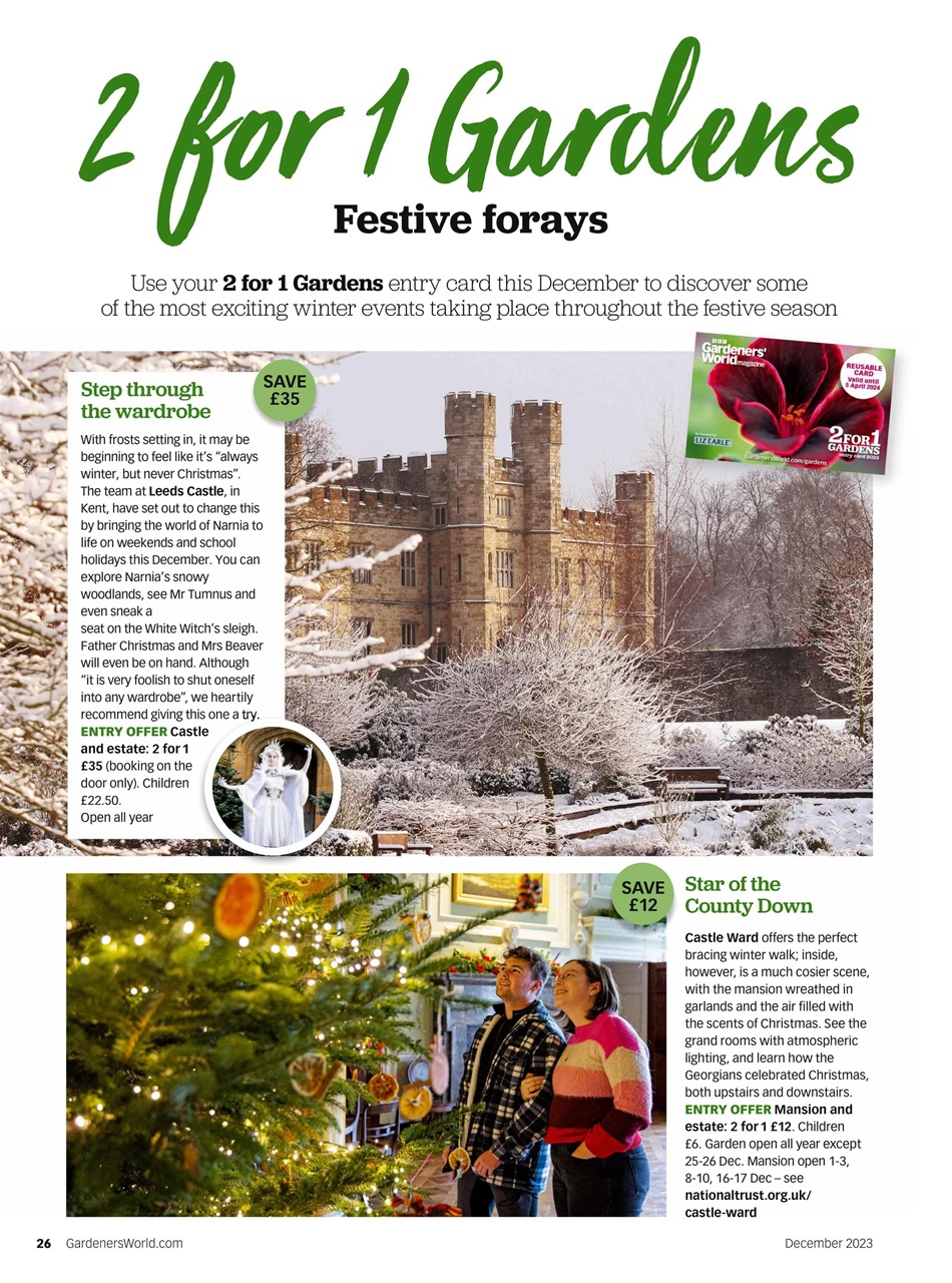 BBC Gardeners’ World Magazine Preview Pages