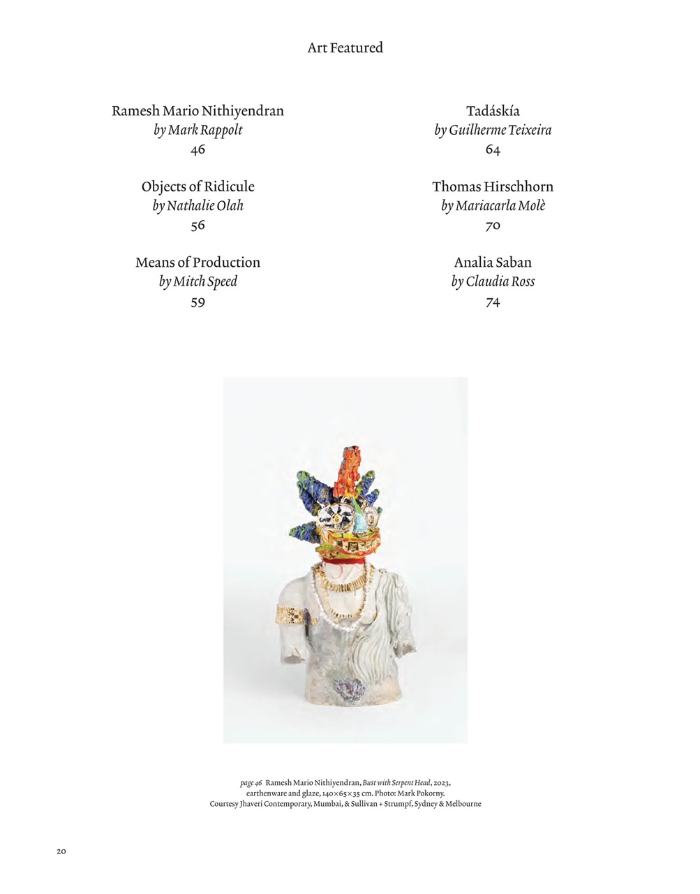 ArtReview Preview Pages