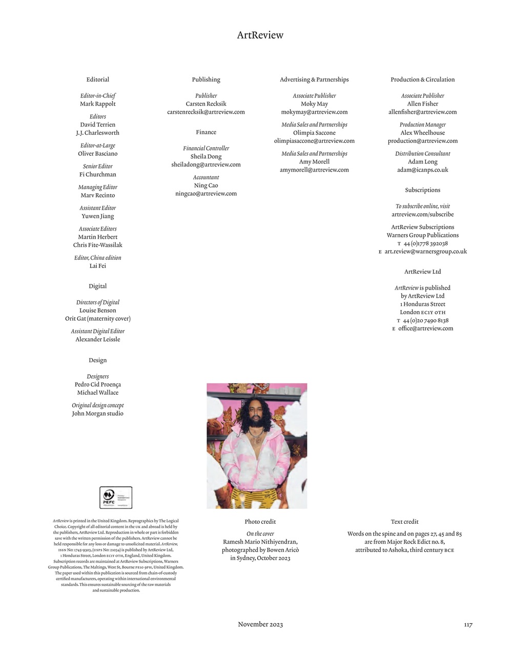 ArtReview Preview Pages