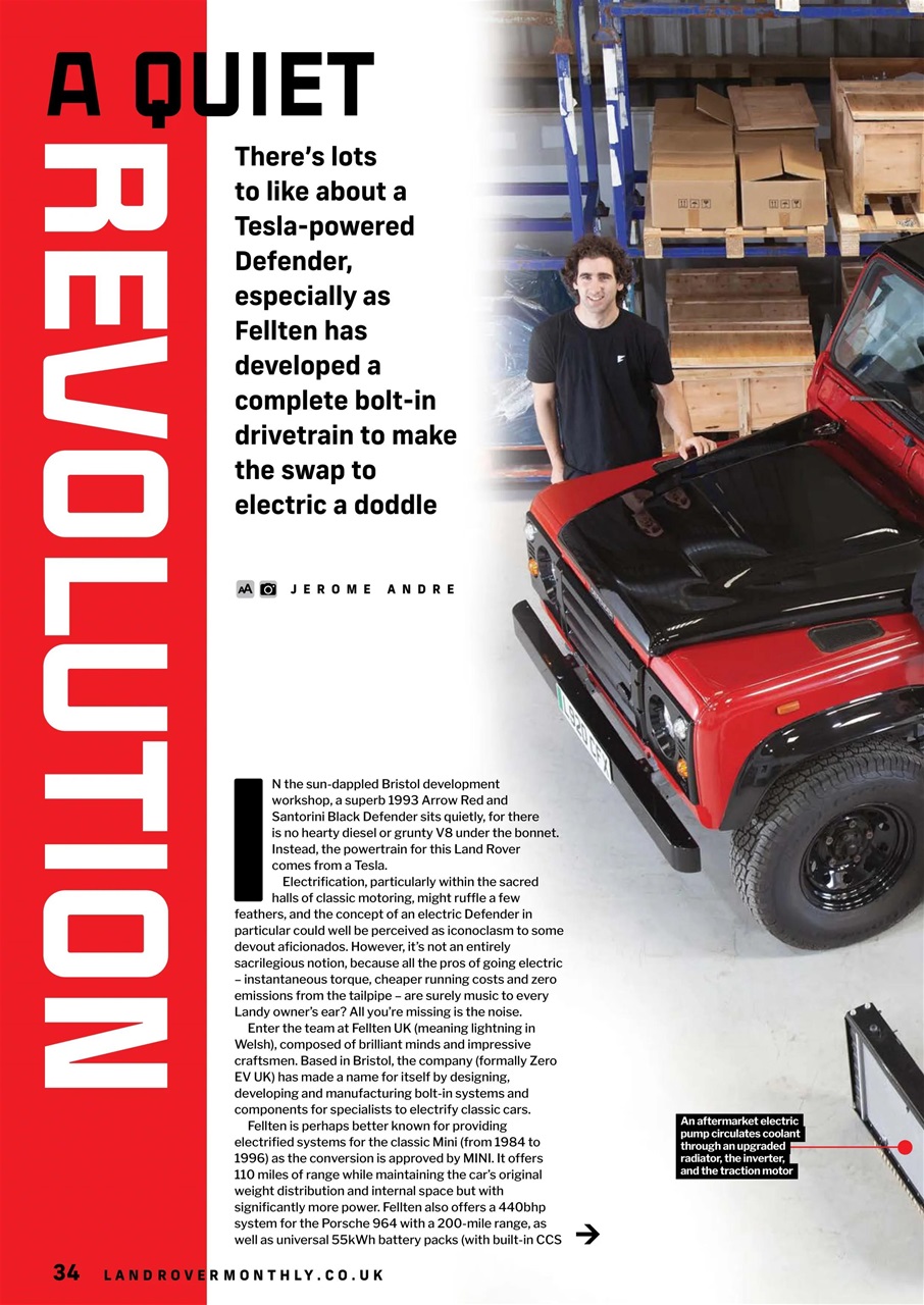 Land Rover Monthly Preview Pages