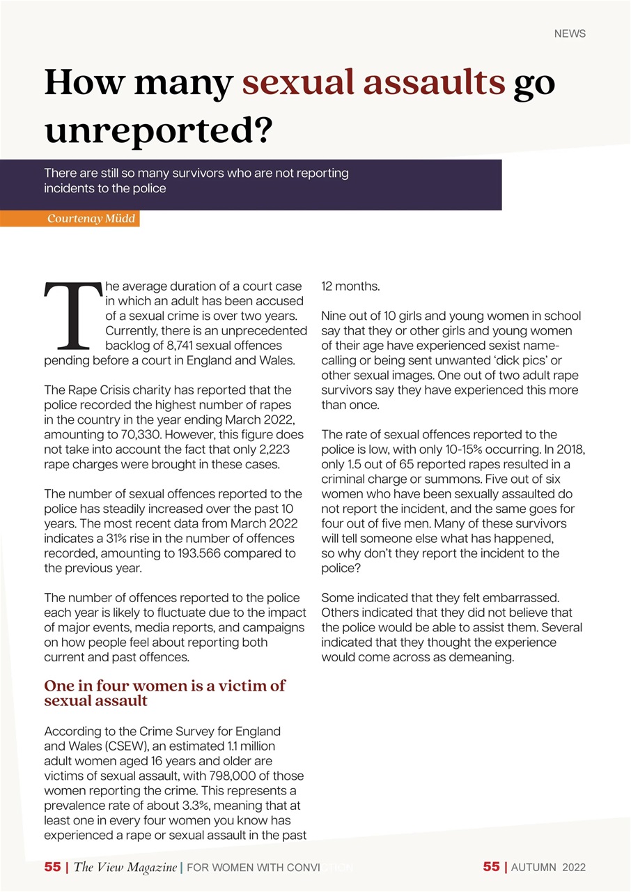 The View Magazine Preview Pages