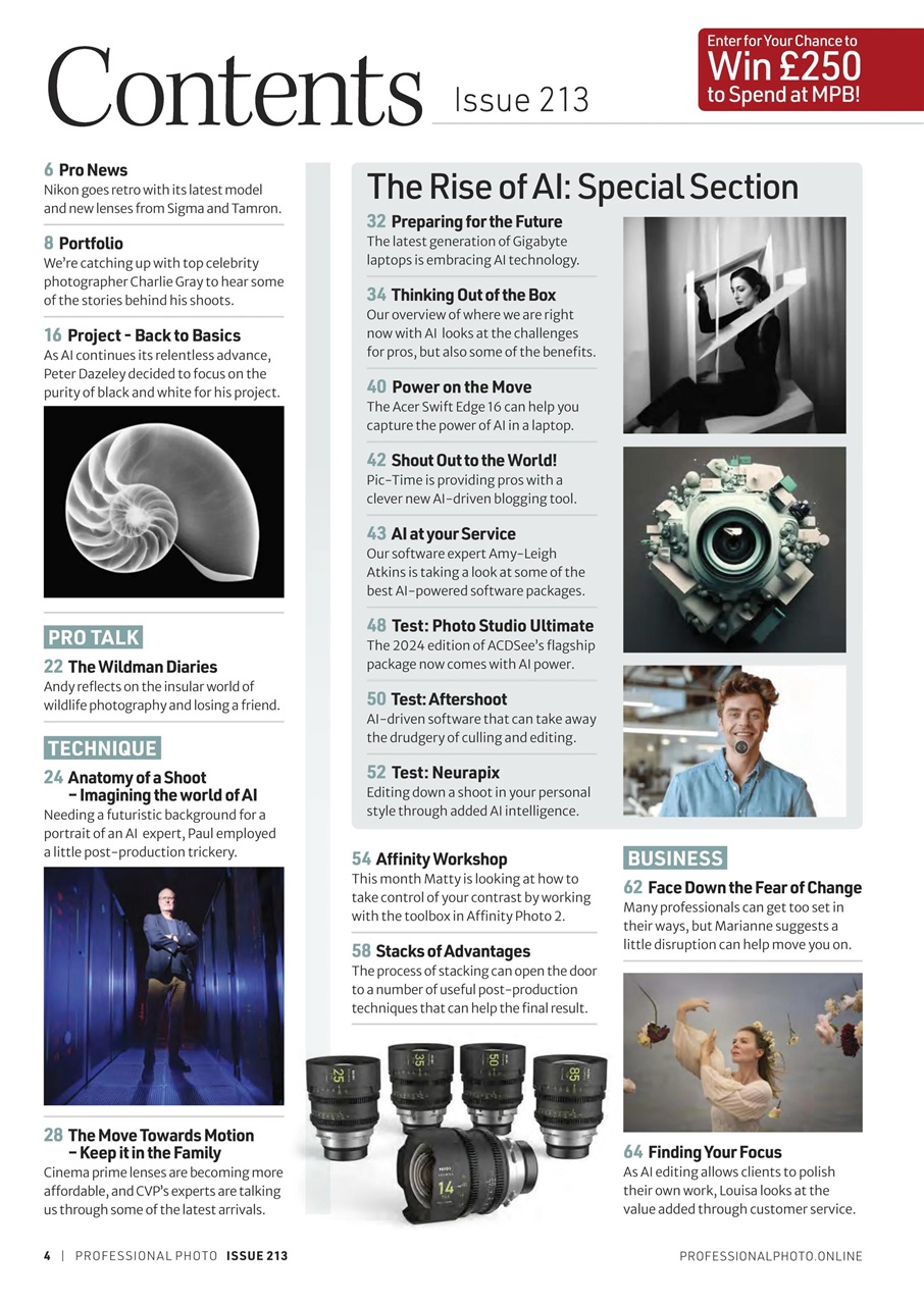 Professional Photo Preview Pages