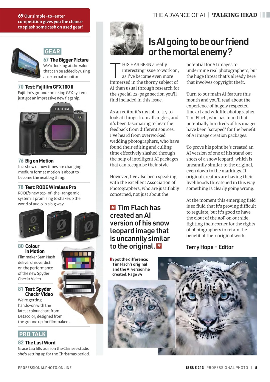 Professional Photo Preview Pages