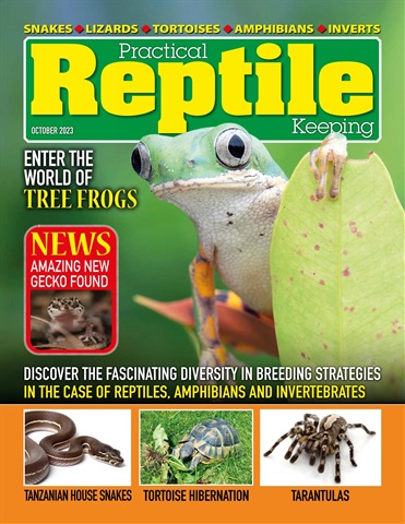 Practical Reptile Keeping issue October 2023