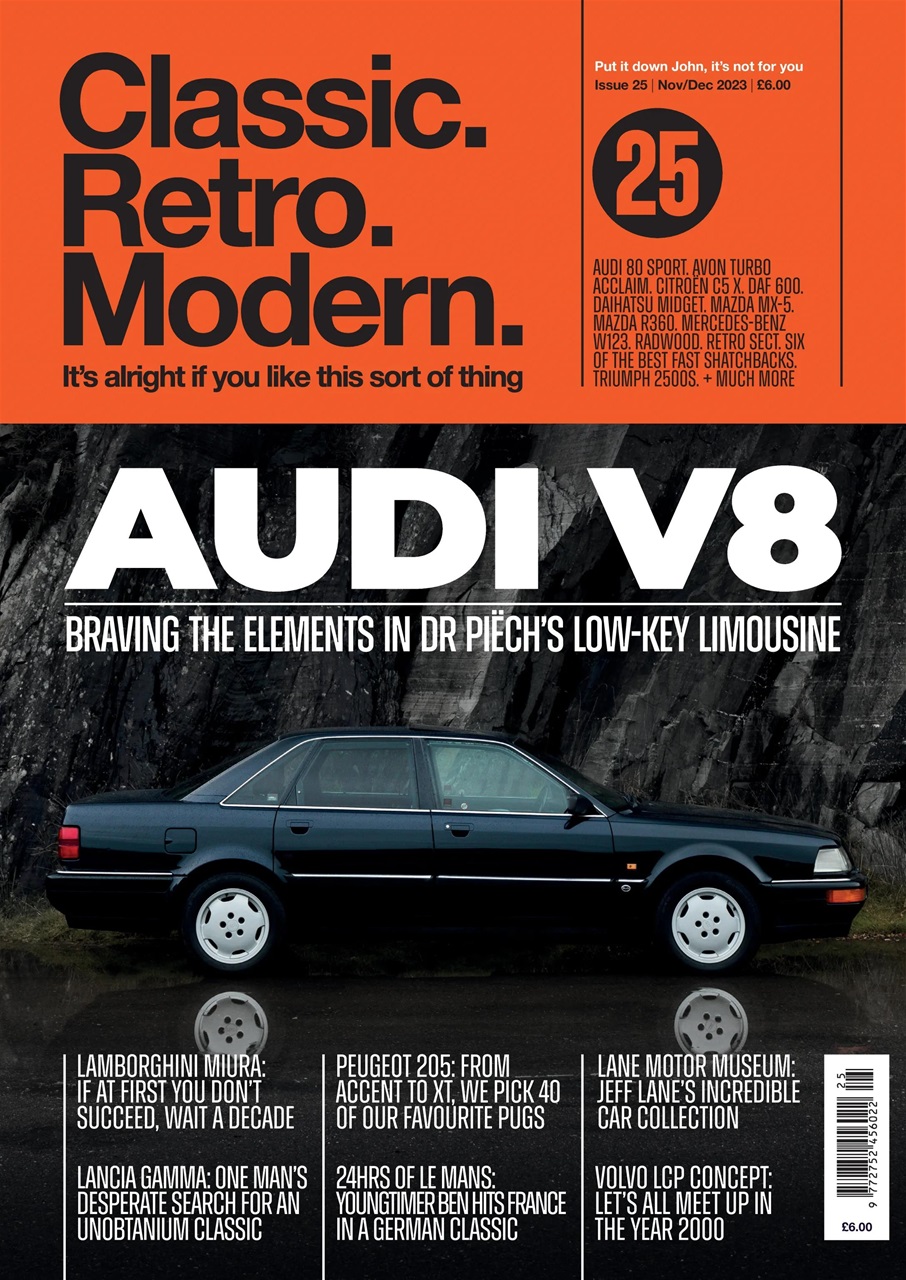 Classic Retro Modern Magazine Preview Pages