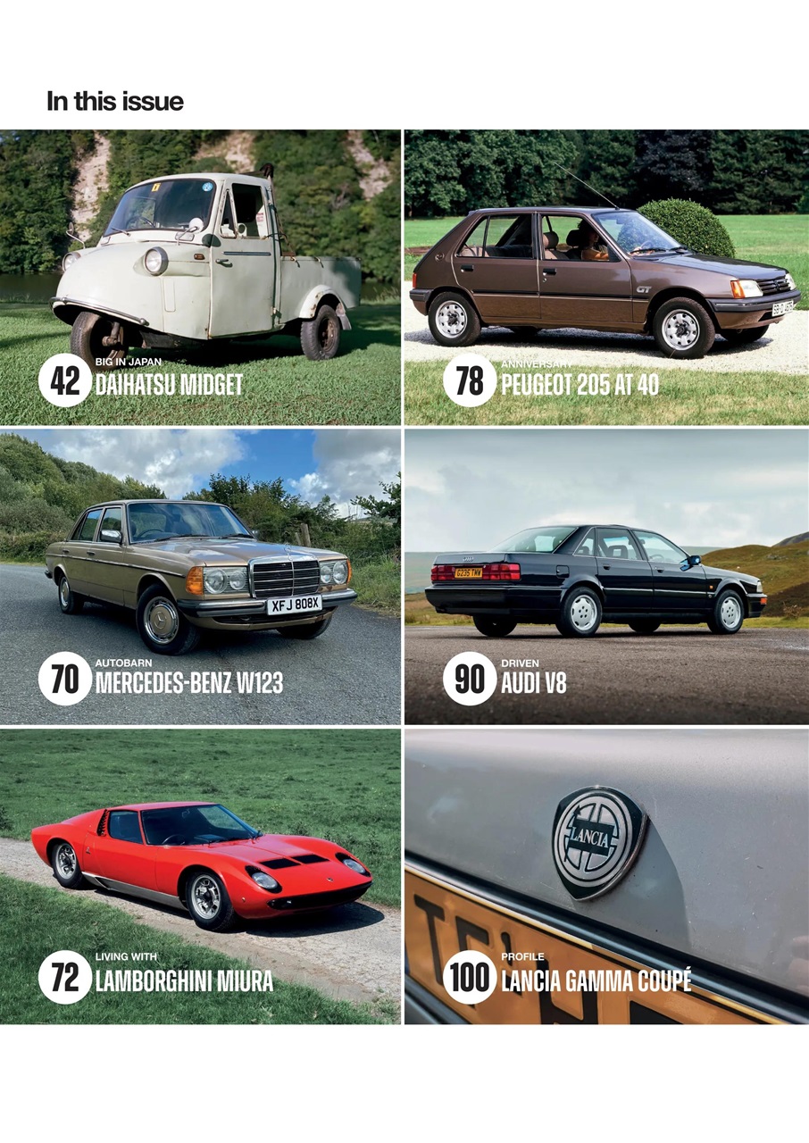 Classic Retro Modern Magazine Preview Pages