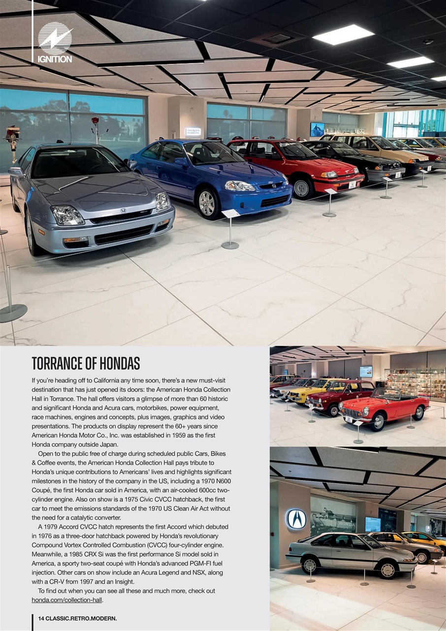 Classic Retro Modern Magazine Preview Pages