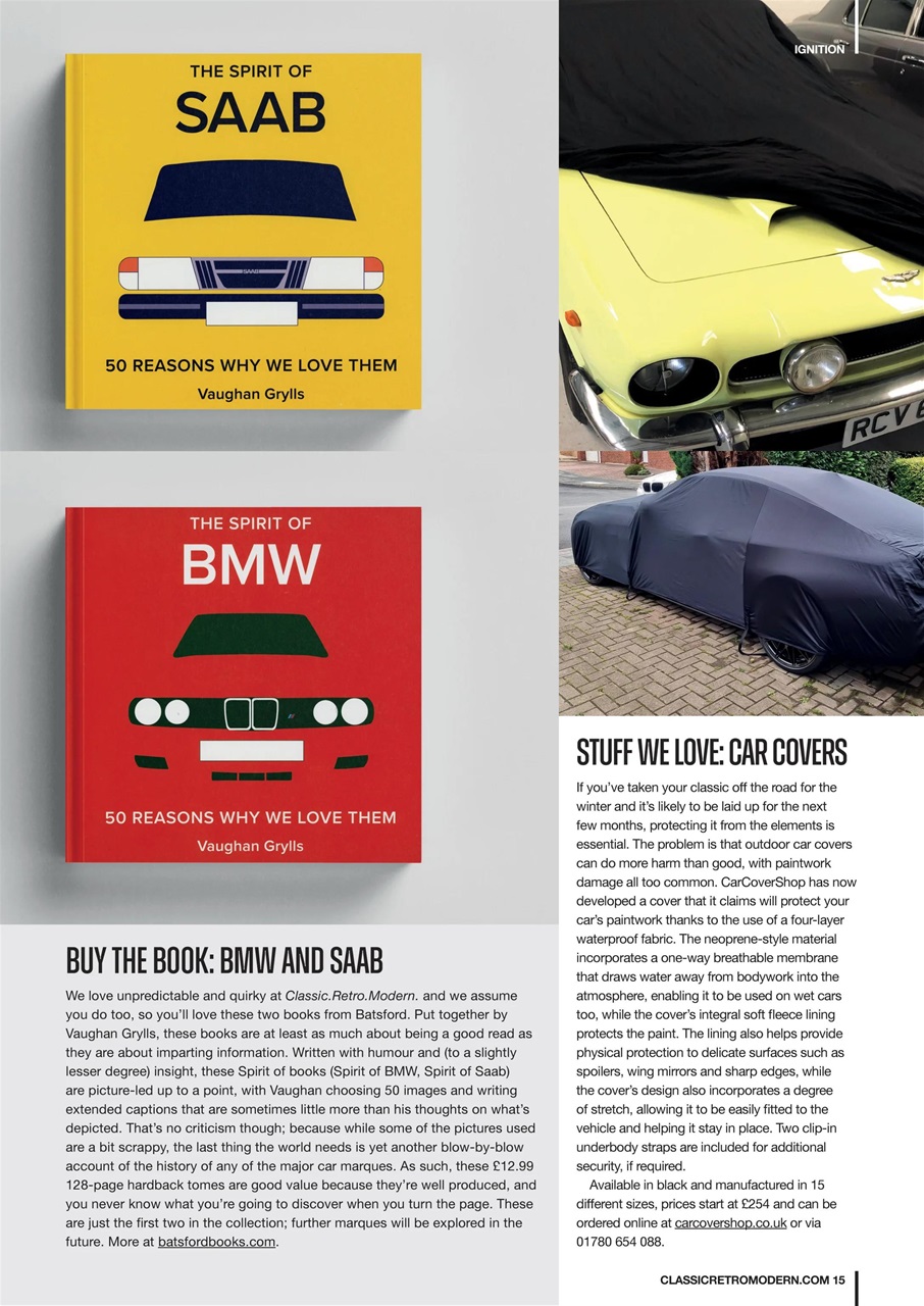 Classic Retro Modern Magazine Preview Pages