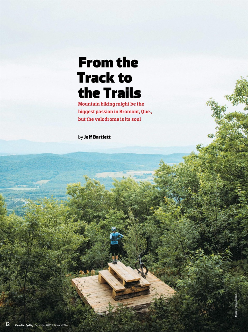 Canadian Cycling Magazine Preview Pages