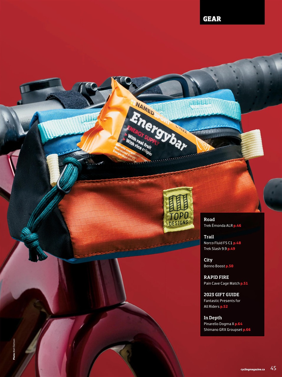 Canadian Cycling Magazine Preview Pages