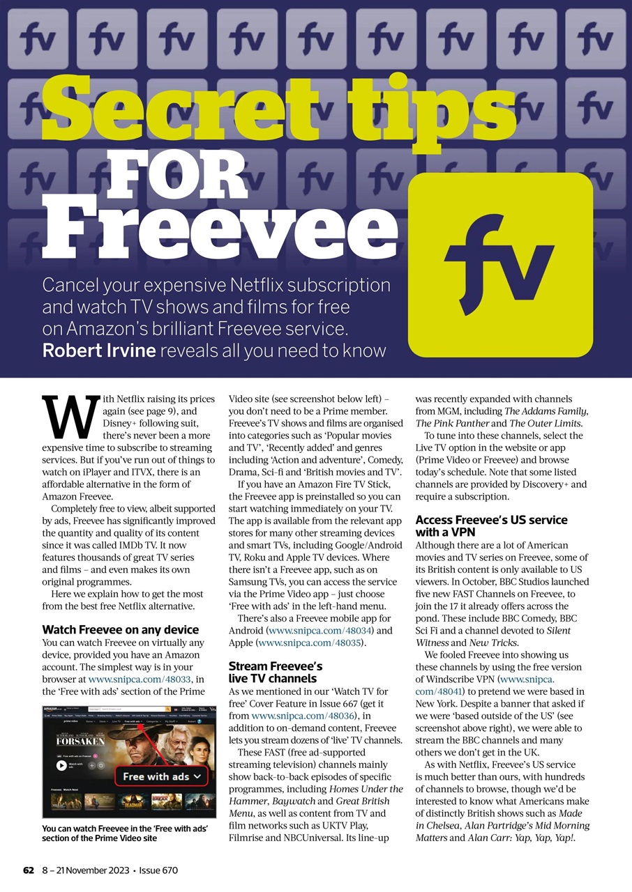 Computer Active Preview Pages