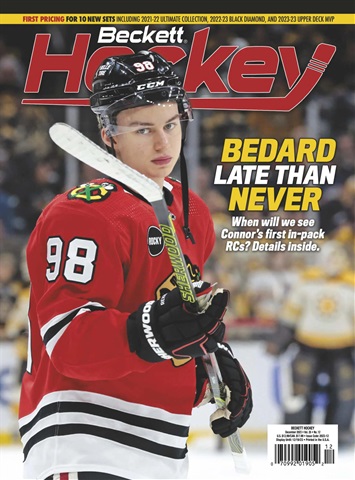 Beckett Hockey Magazine issue December 2023