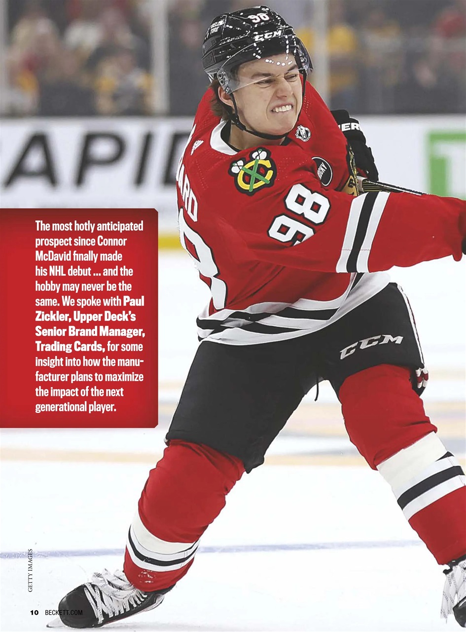Beckett Hockey Magazine Preview Pages