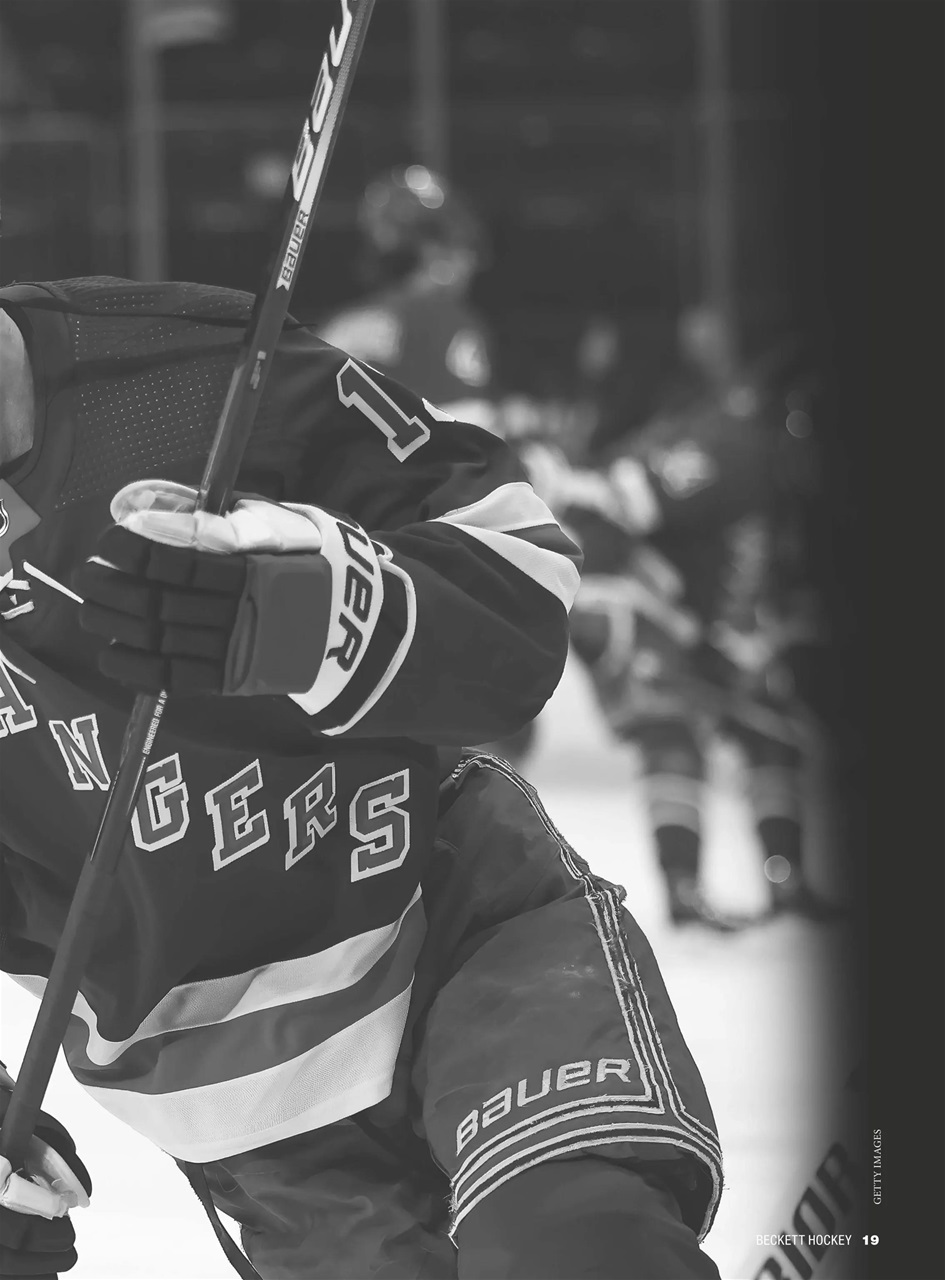 Beckett Hockey Magazine Preview Pages