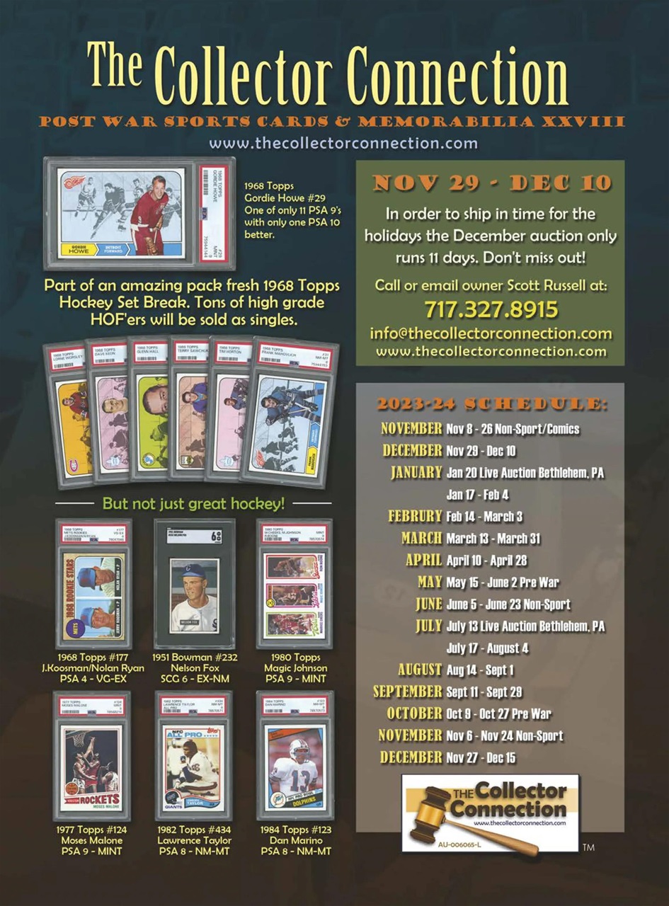 Beckett Hockey Magazine Preview Pages