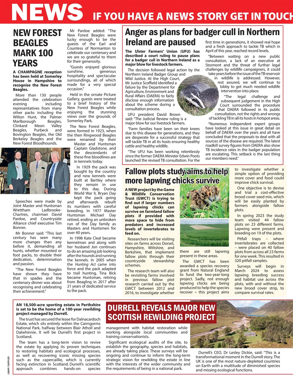 Countryman's Weekly Preview Pages