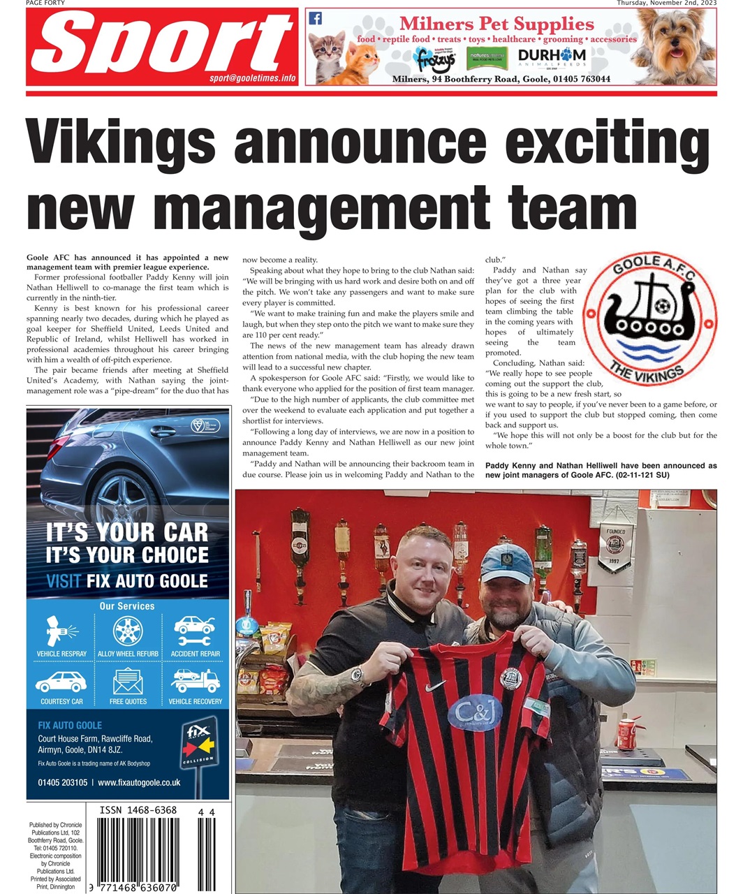 Goole Times Preview Pages