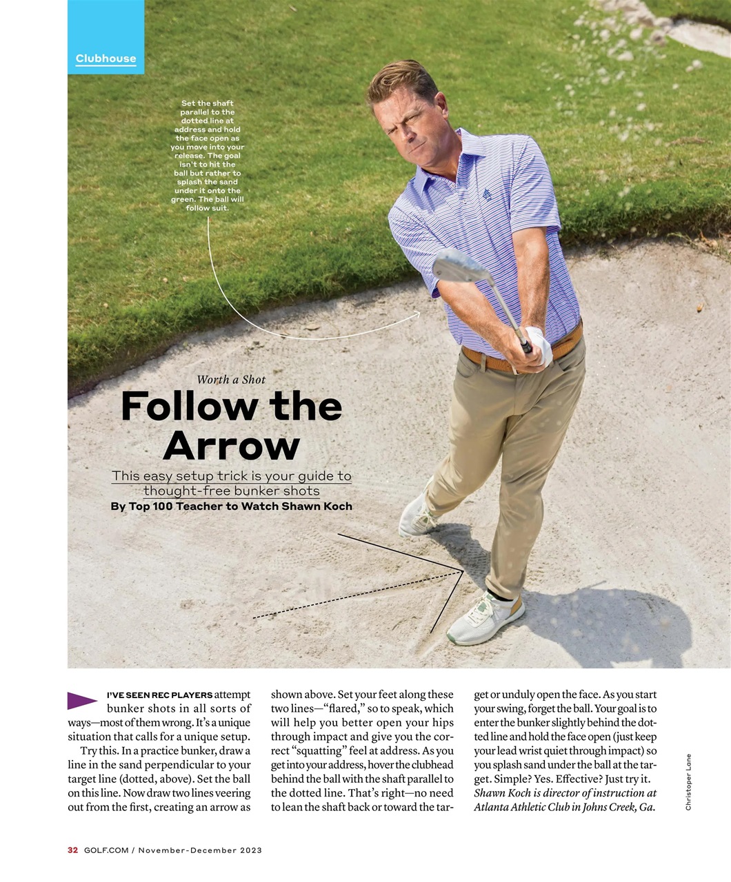 Golf Magazine Preview Pages
