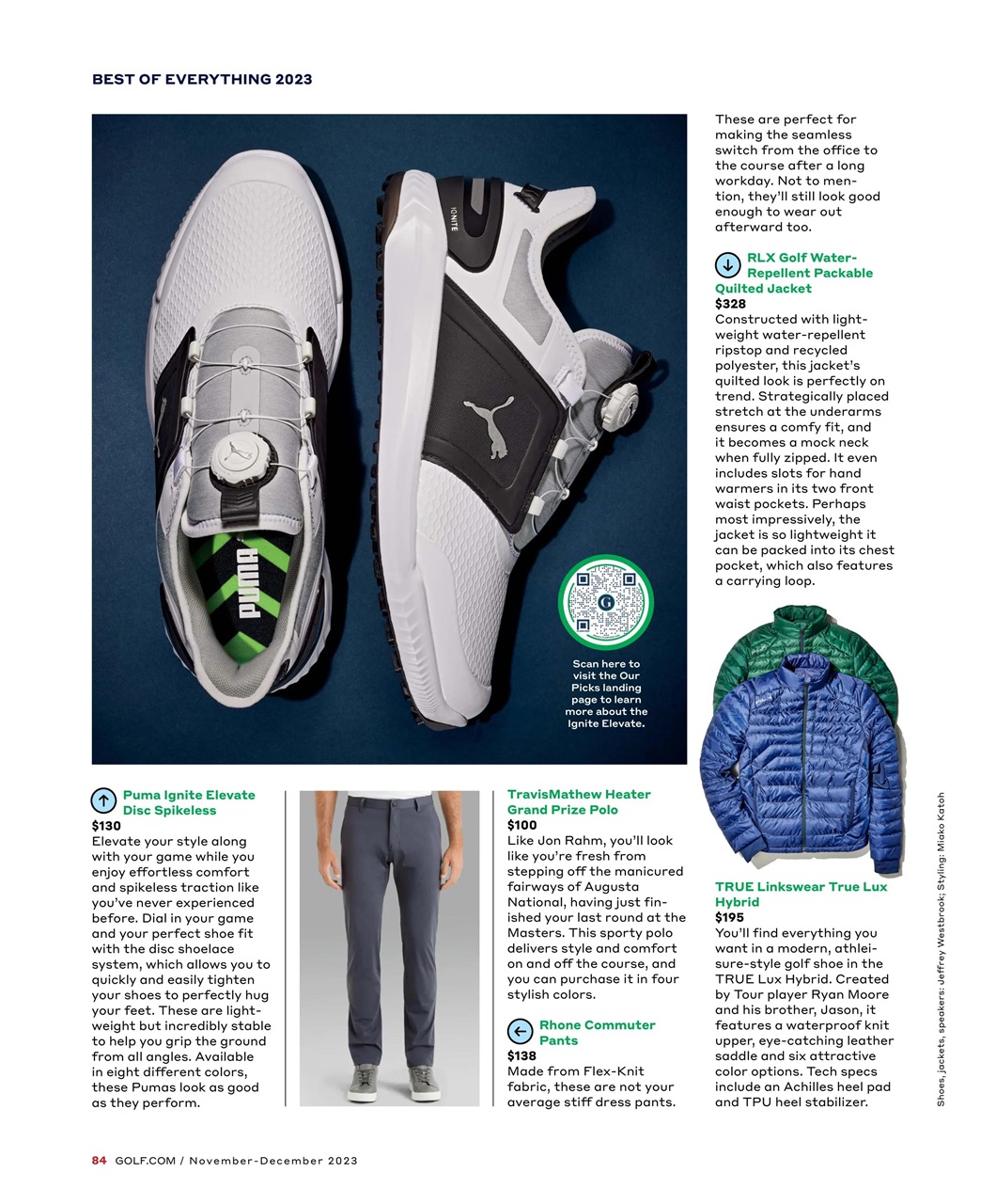 Golf Magazine Preview Pages