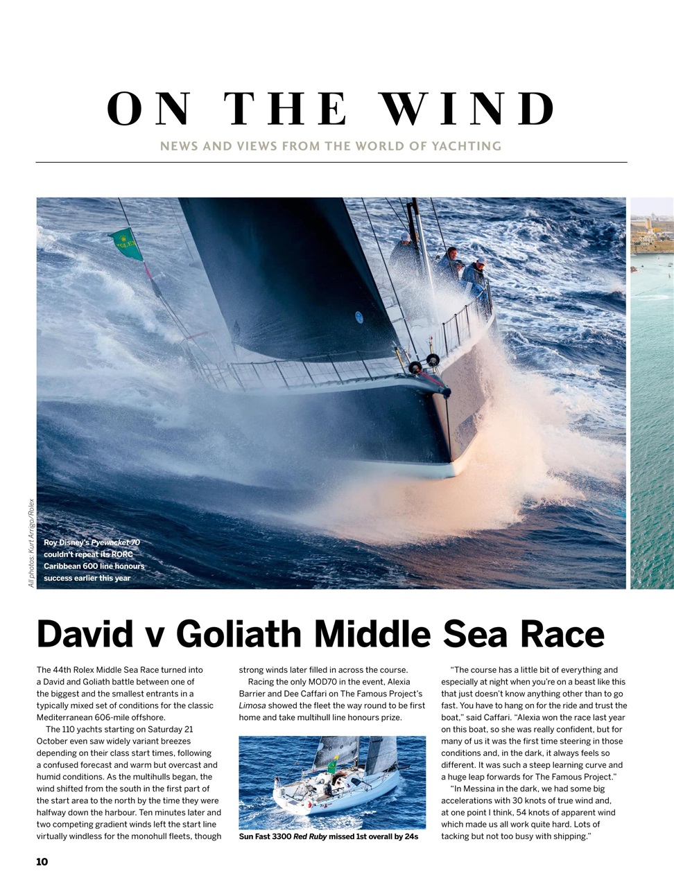 Yachting World Preview Pages